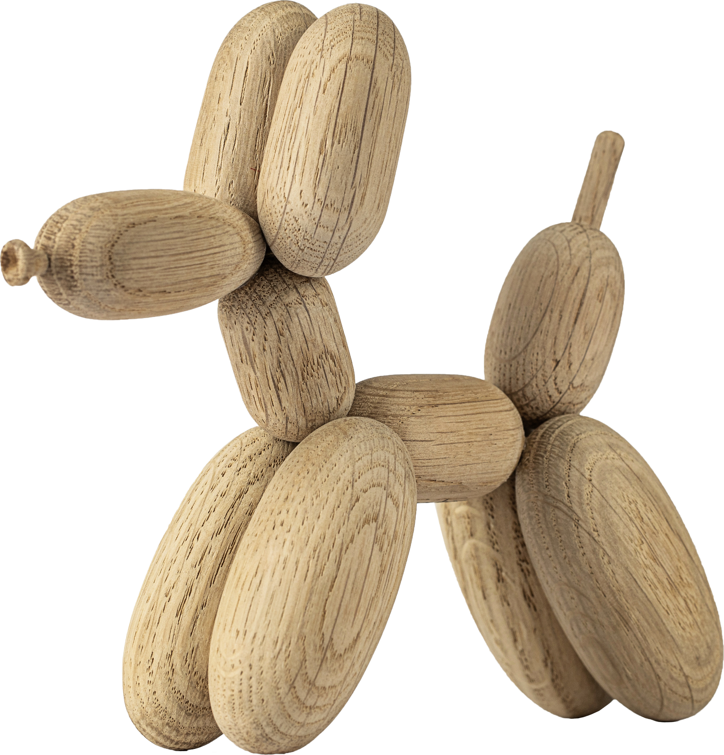 Dekoracja Ballon D'og S naturalny dąb