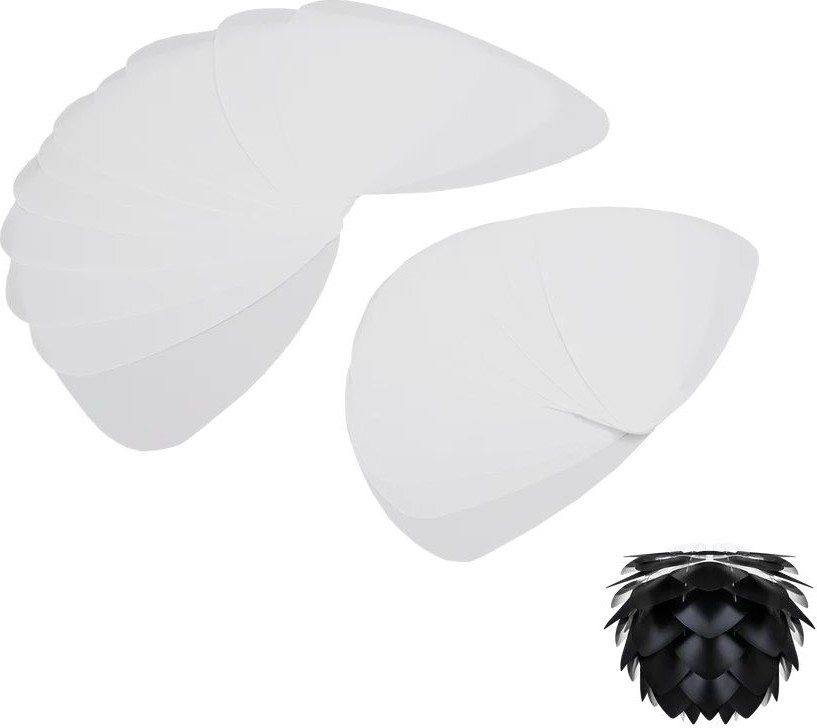 Listki zapasowe do lampy Silvia czarne