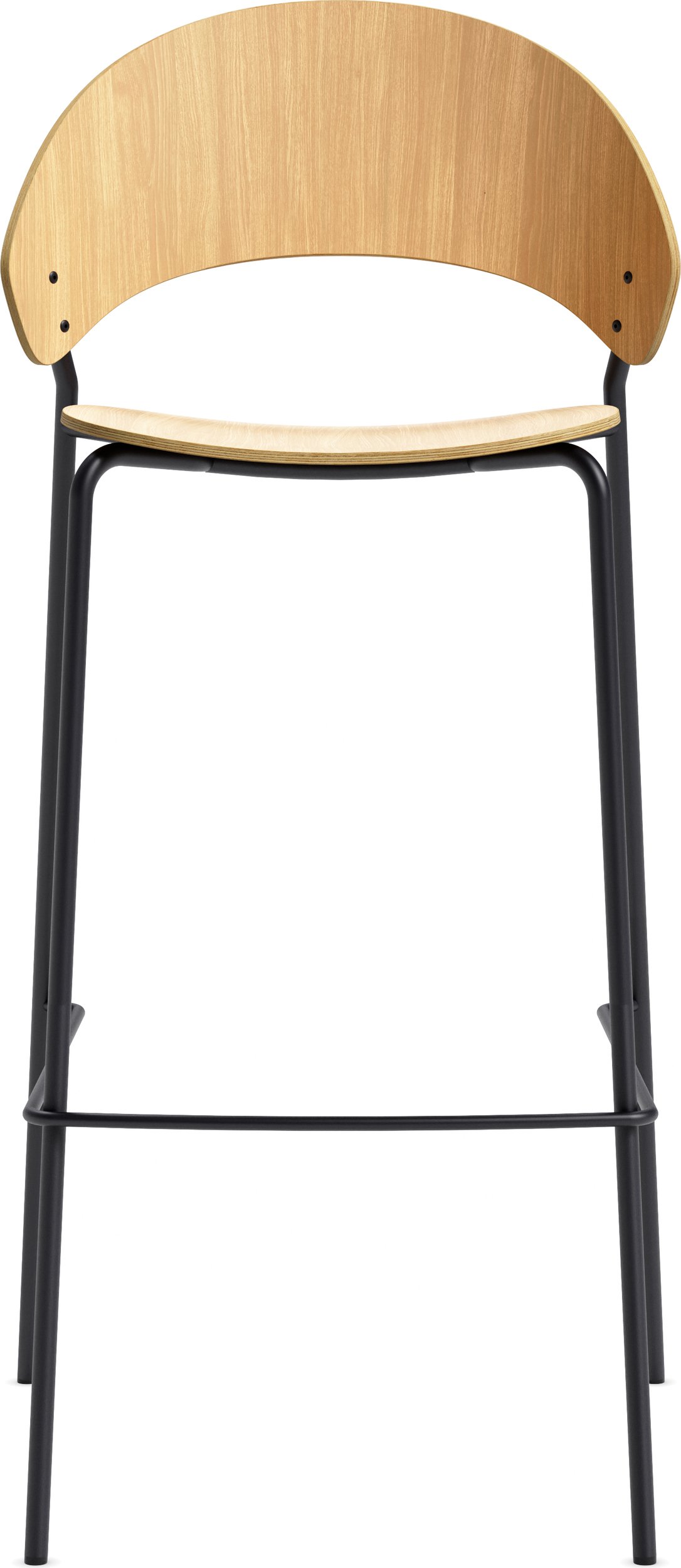 Stołek barowy Dosina 75 cm jasny dąb