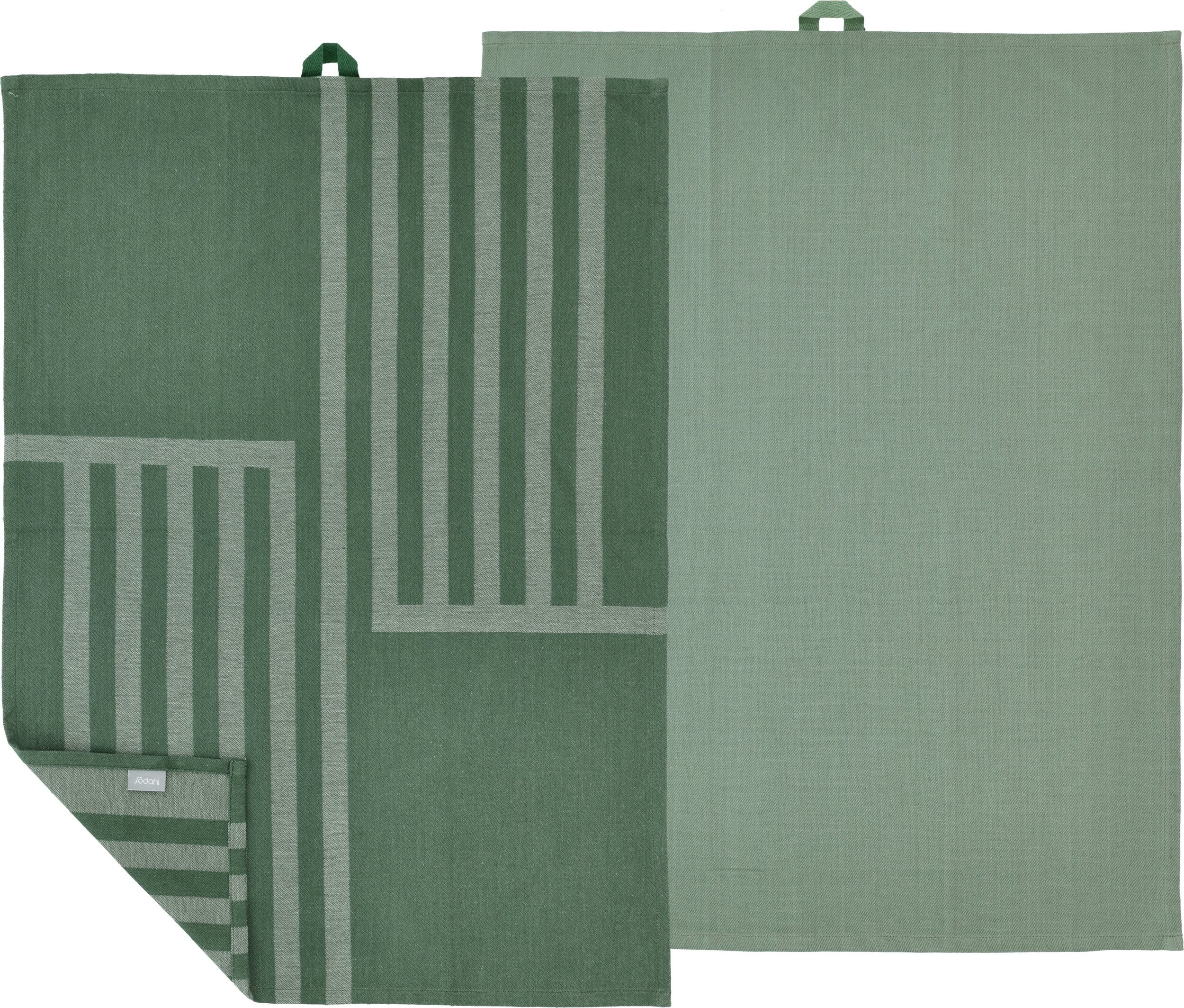 Ścierki kuchenne Reflection 50 x 70 cm zielone 2 szt.