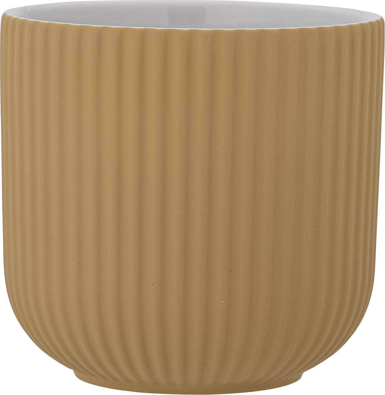 Osłonka na doniczkę Kamma 14,5 cm żółta