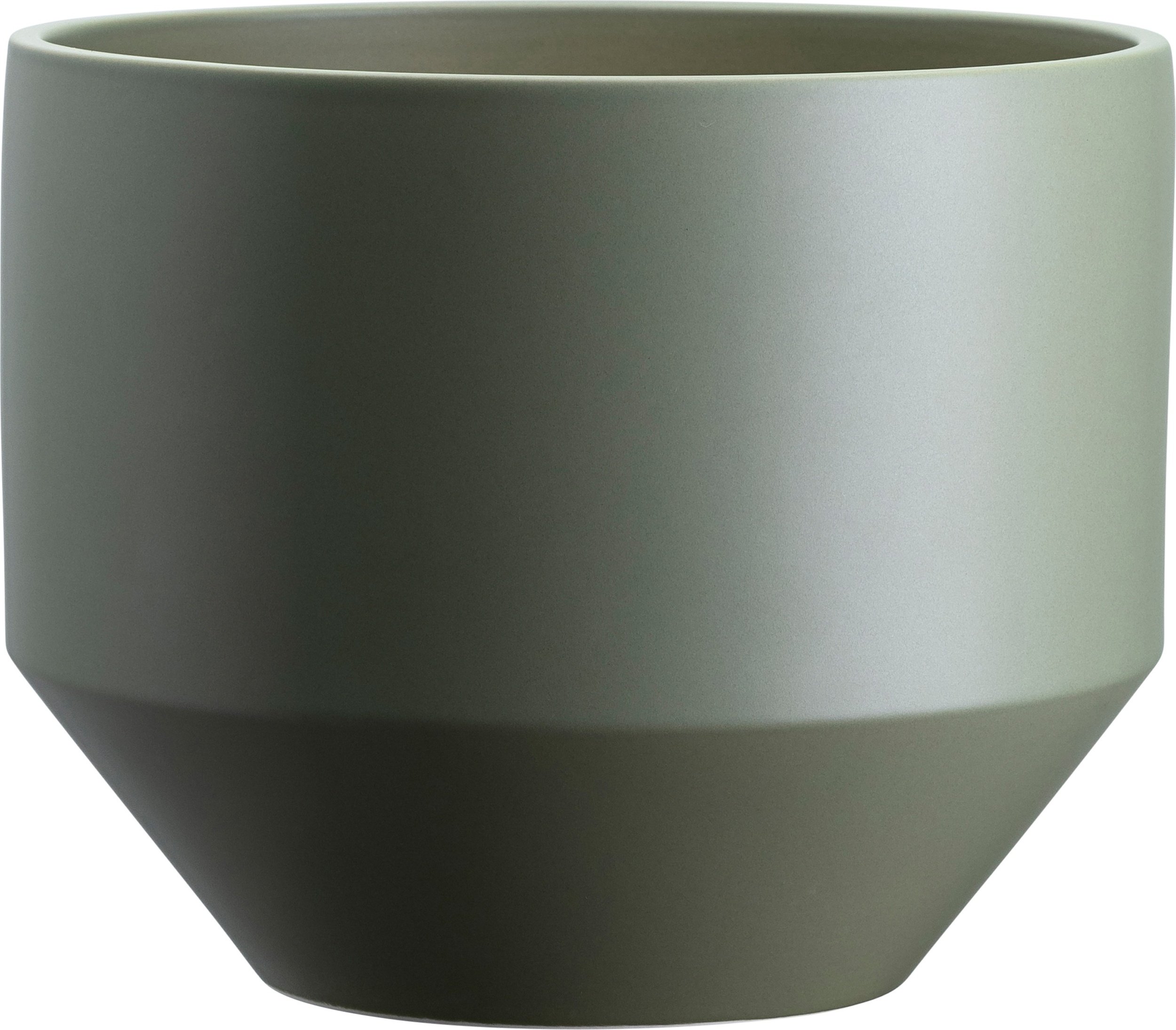 Doniczka Lily 25 cm szałwiowa zieleń