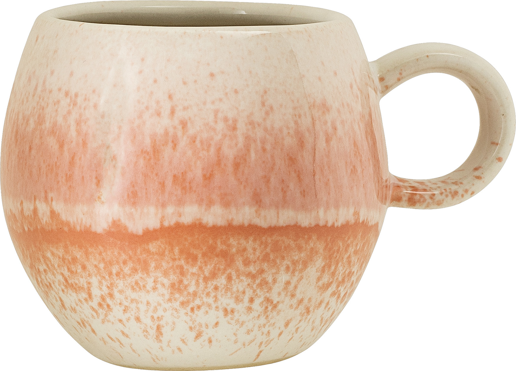 Kubek Paula kremowo-pomarańczowy