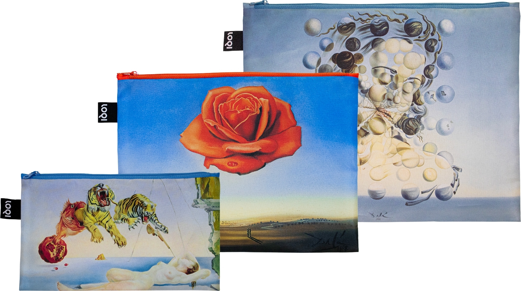 Saszetki Museum Salvador Dali z recyklingu 3 szt.