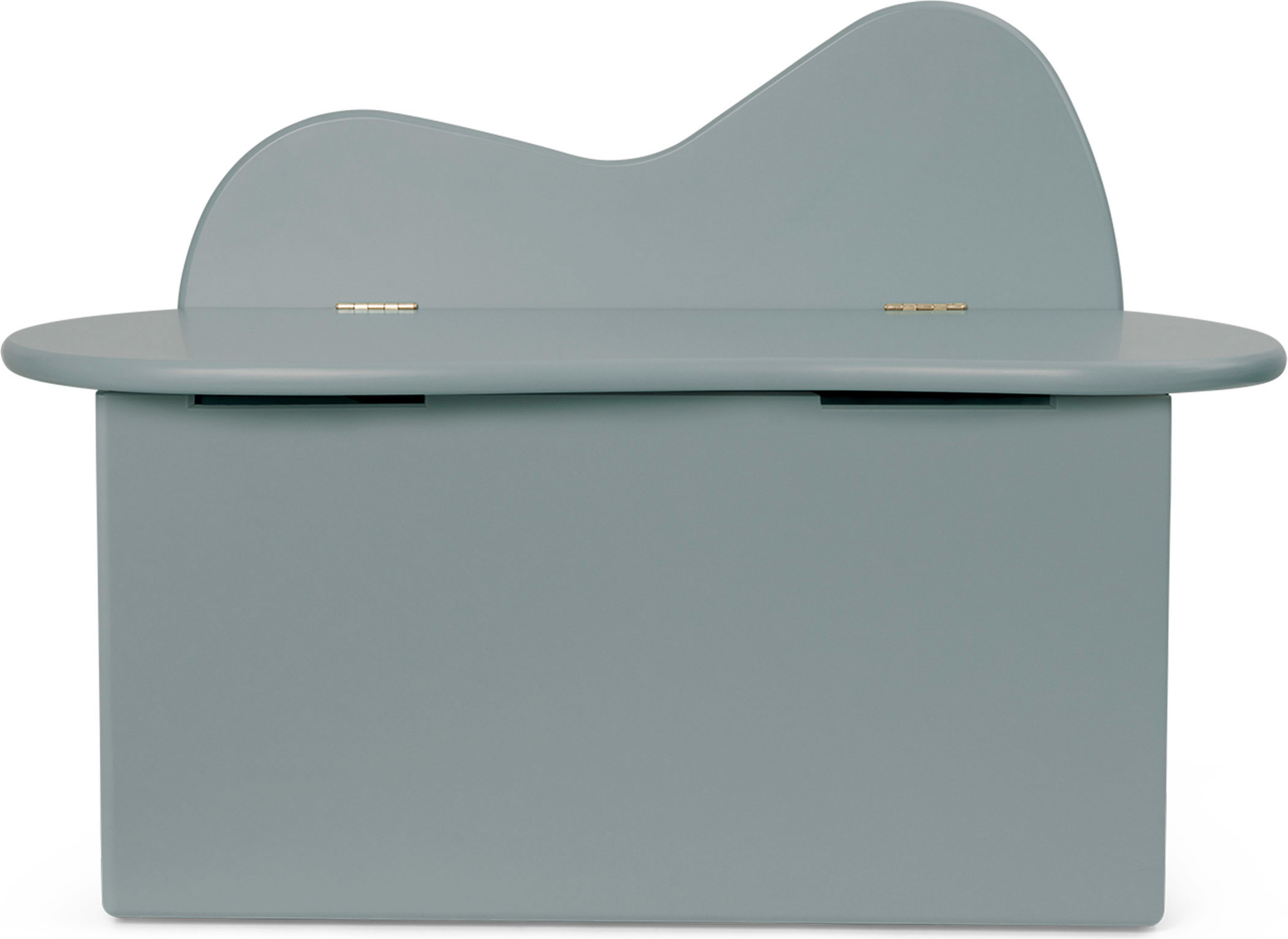 Ławka Slope jasnoniebieska ze schowkiem