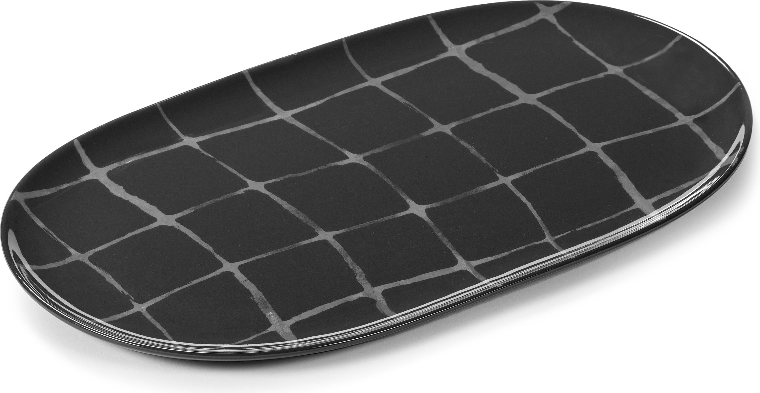 Półmisek owalny Zuma czarny