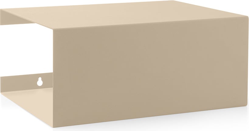 Półka ścienna ReCollector Box beżowa