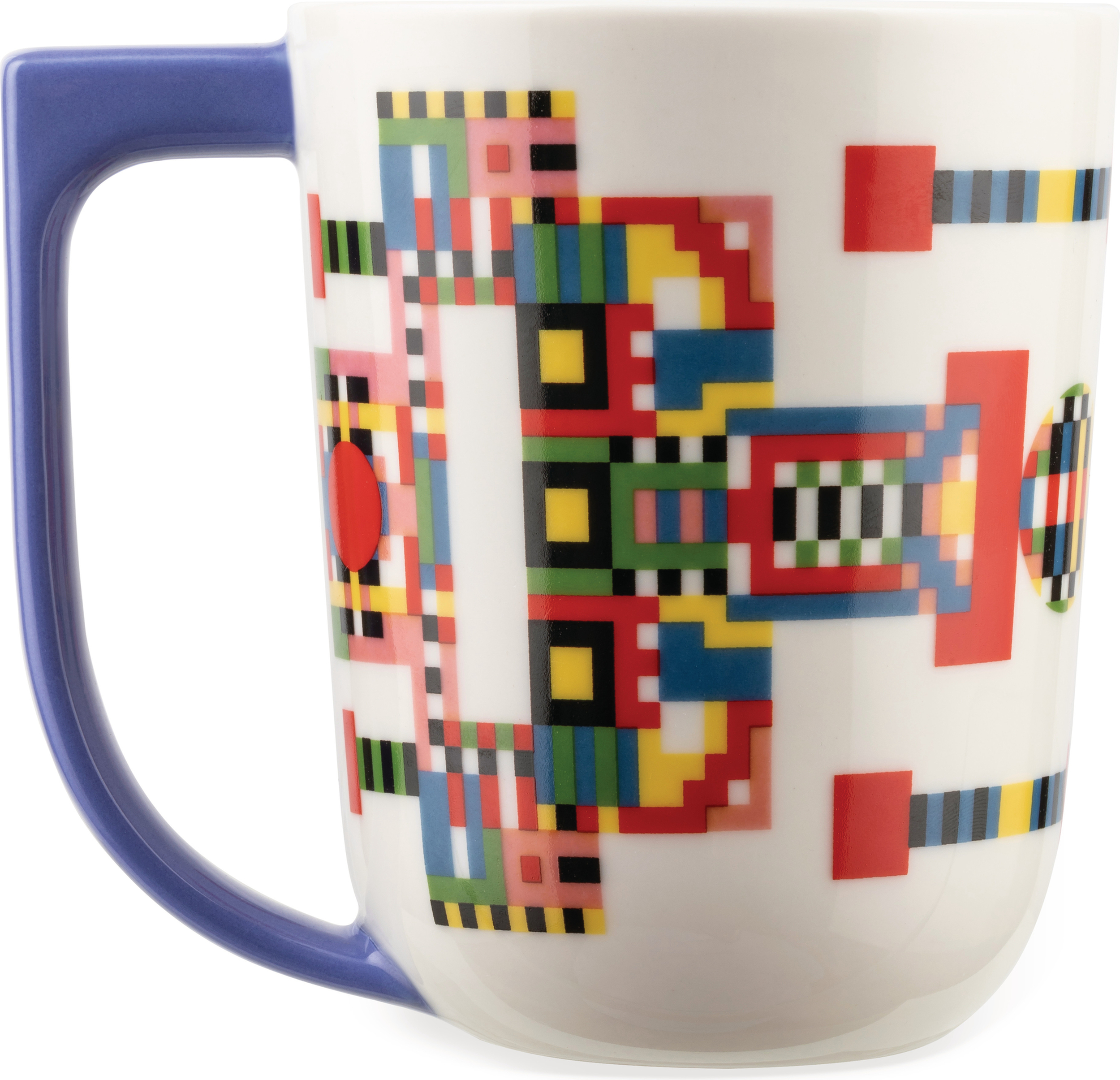 Kubek Holyhedrics 400 ml niebieski