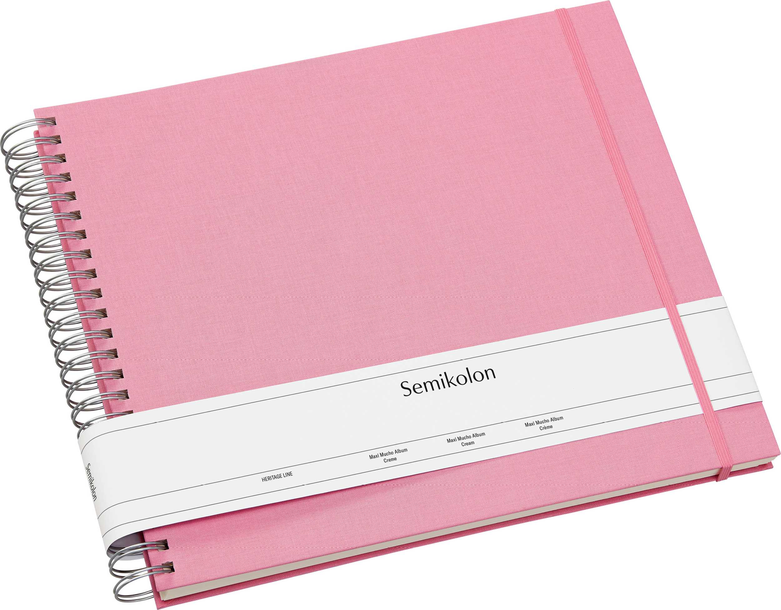 Album na zdjęcia Uni Maxi Mucho różowy z białymi kartami