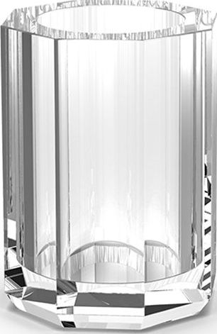 Kubek na szczoteczki do zębów Kristall transparentny