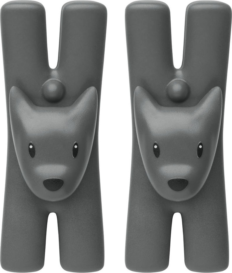 Klipsy Giampo czarne 2 szt.