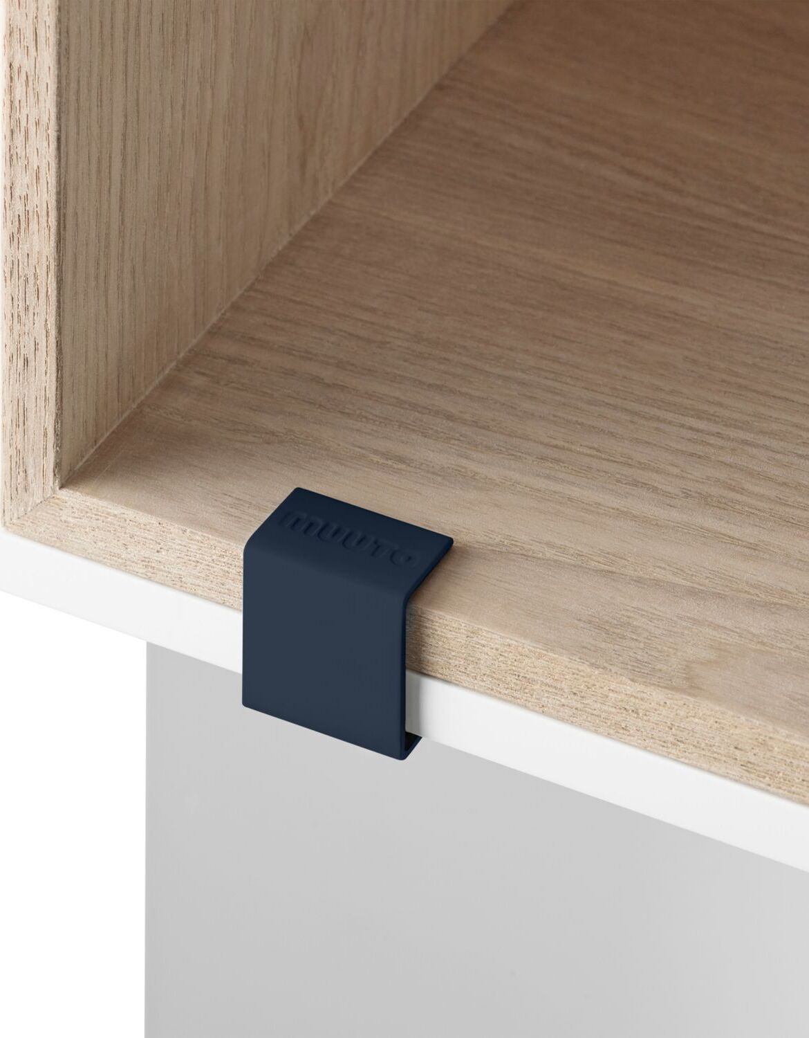 Klipsy do półek modułowych Mini Stacked granatowe 5 szt.