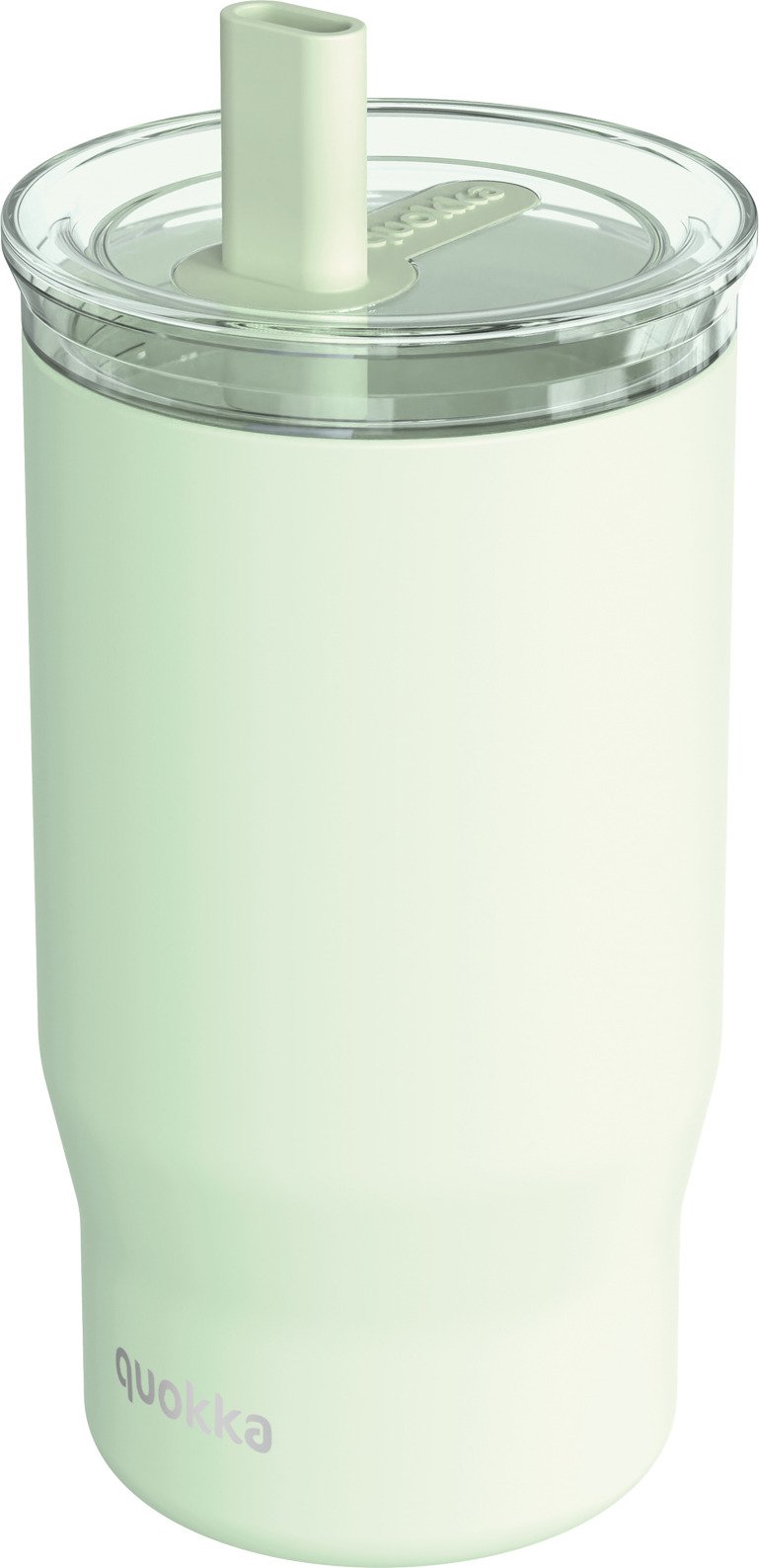 Kubek termiczny ze słomką Quokka Mist 720 ml pastelowy zielony