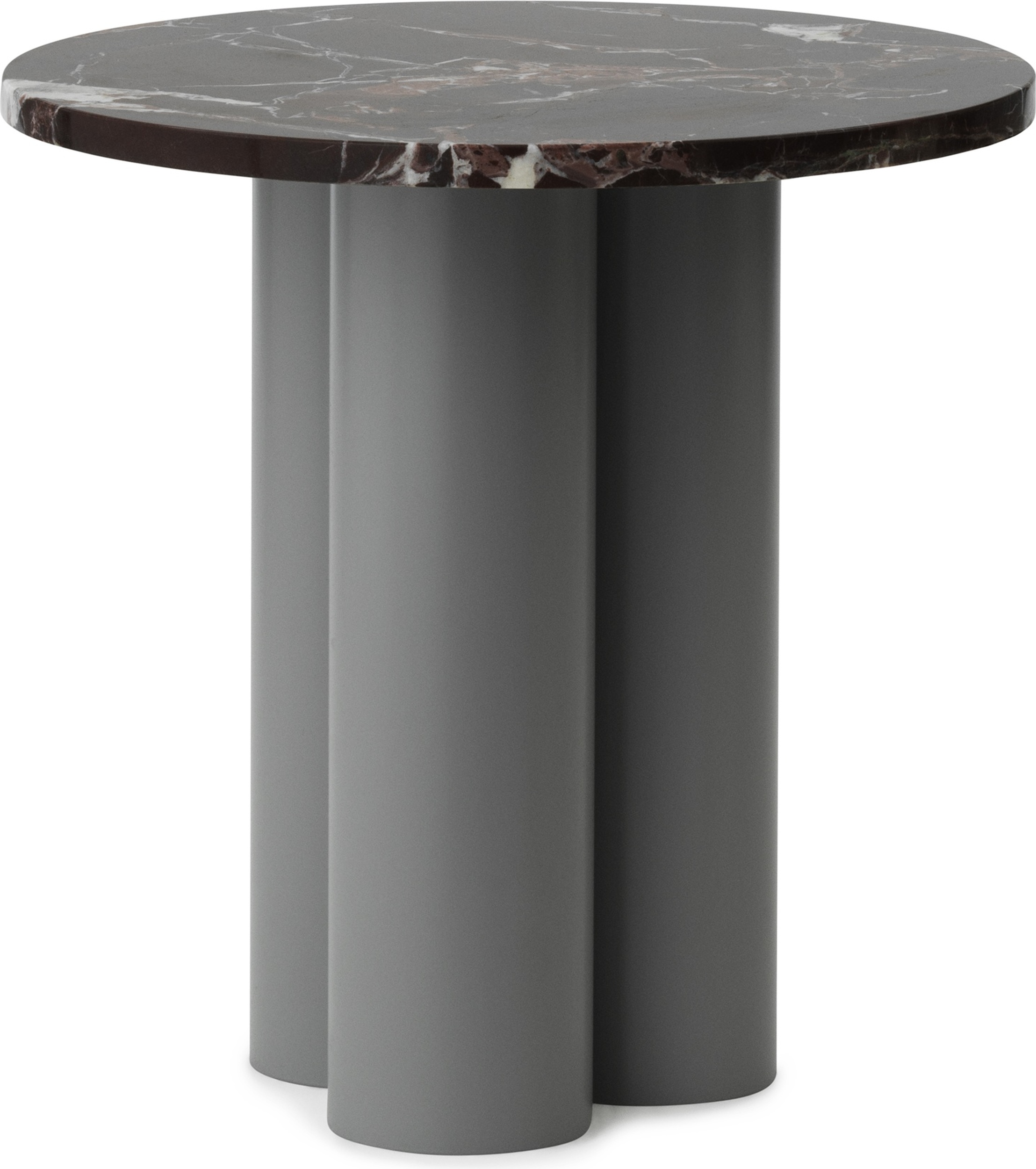 Stolik Dit Levanto Rosso na szarych nogach