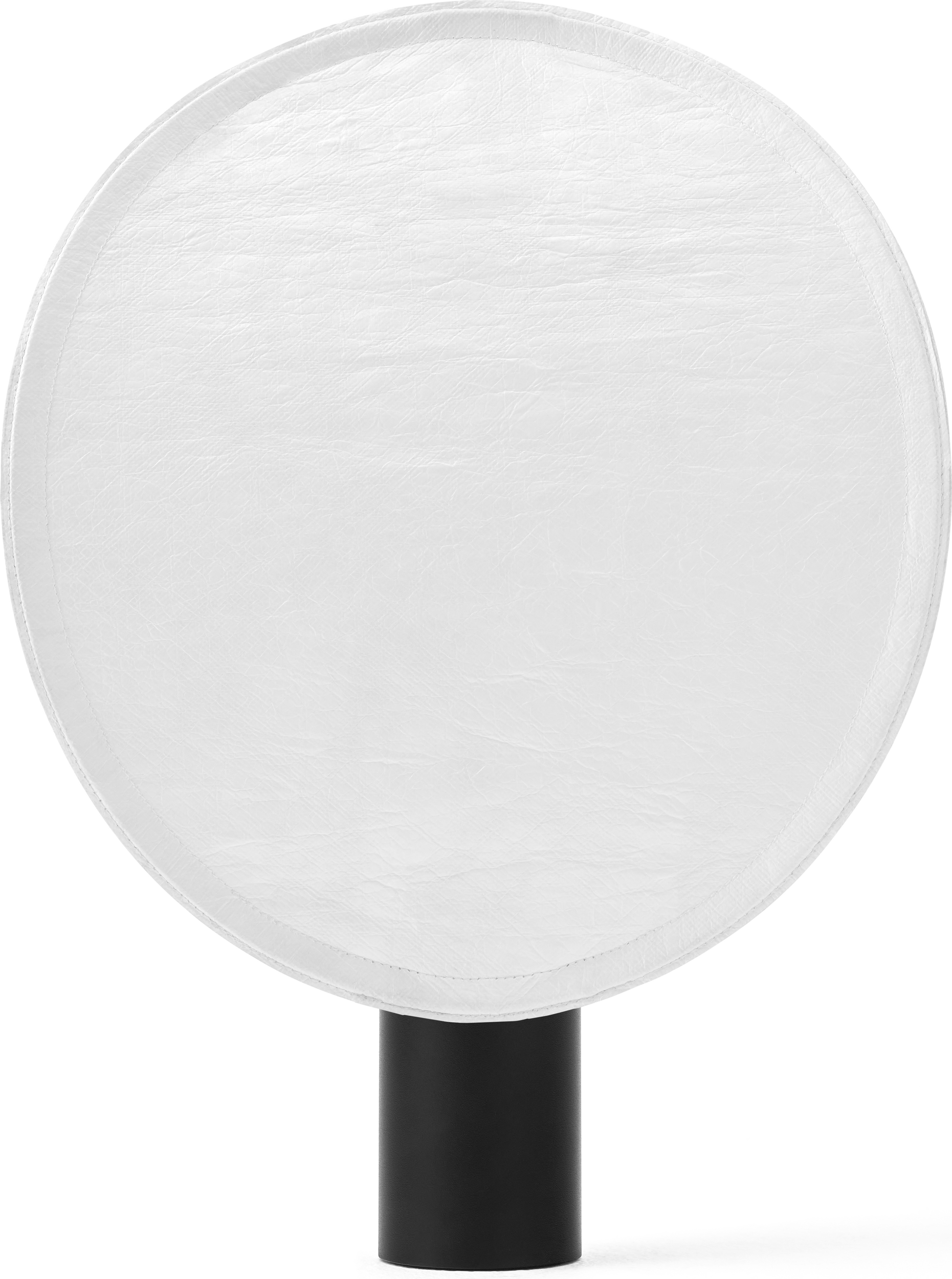 Lampa stołowa bezprzewodowa Tense biało-czarna