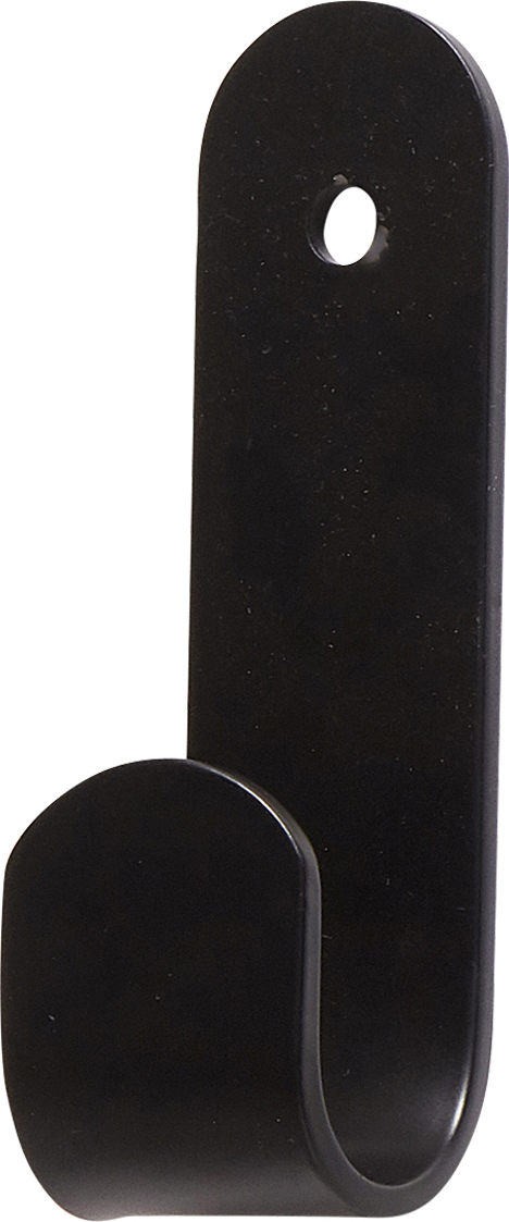 Wieszak haczyk Hübsch czarny metalowy