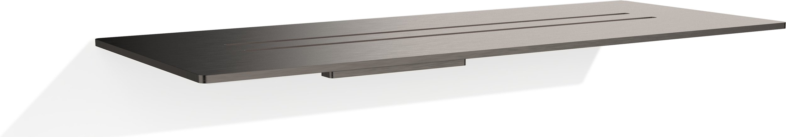 Półka prysznicowa Mikado 30 cm ciemny metal mat z powłoką PVD