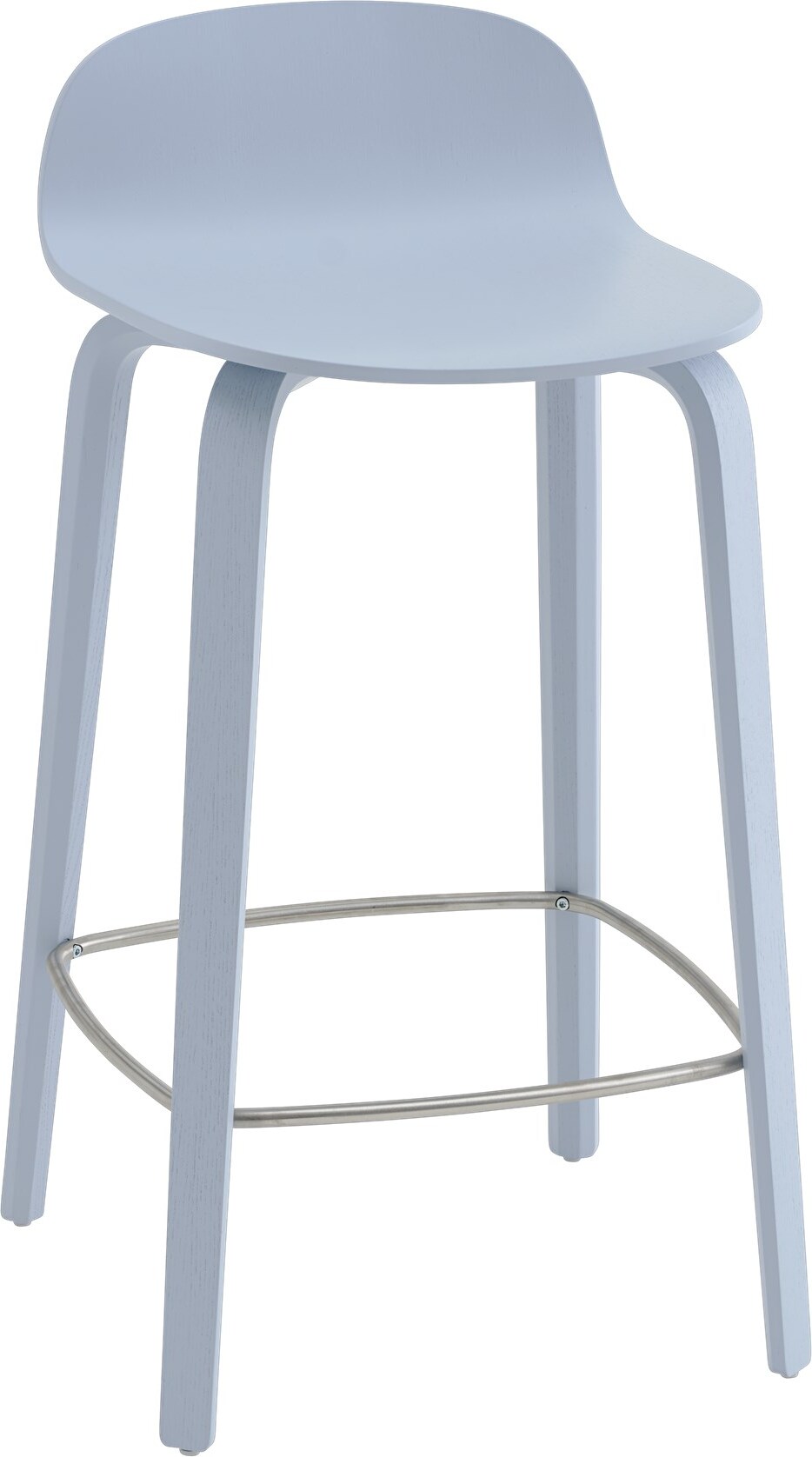 Stołek Visu 65 cm błękitny