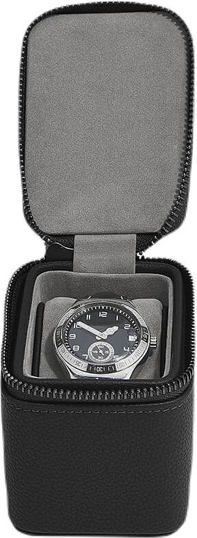 Pudełko na zegarki podróżne Stackers Pebble jednokomorowe czarne