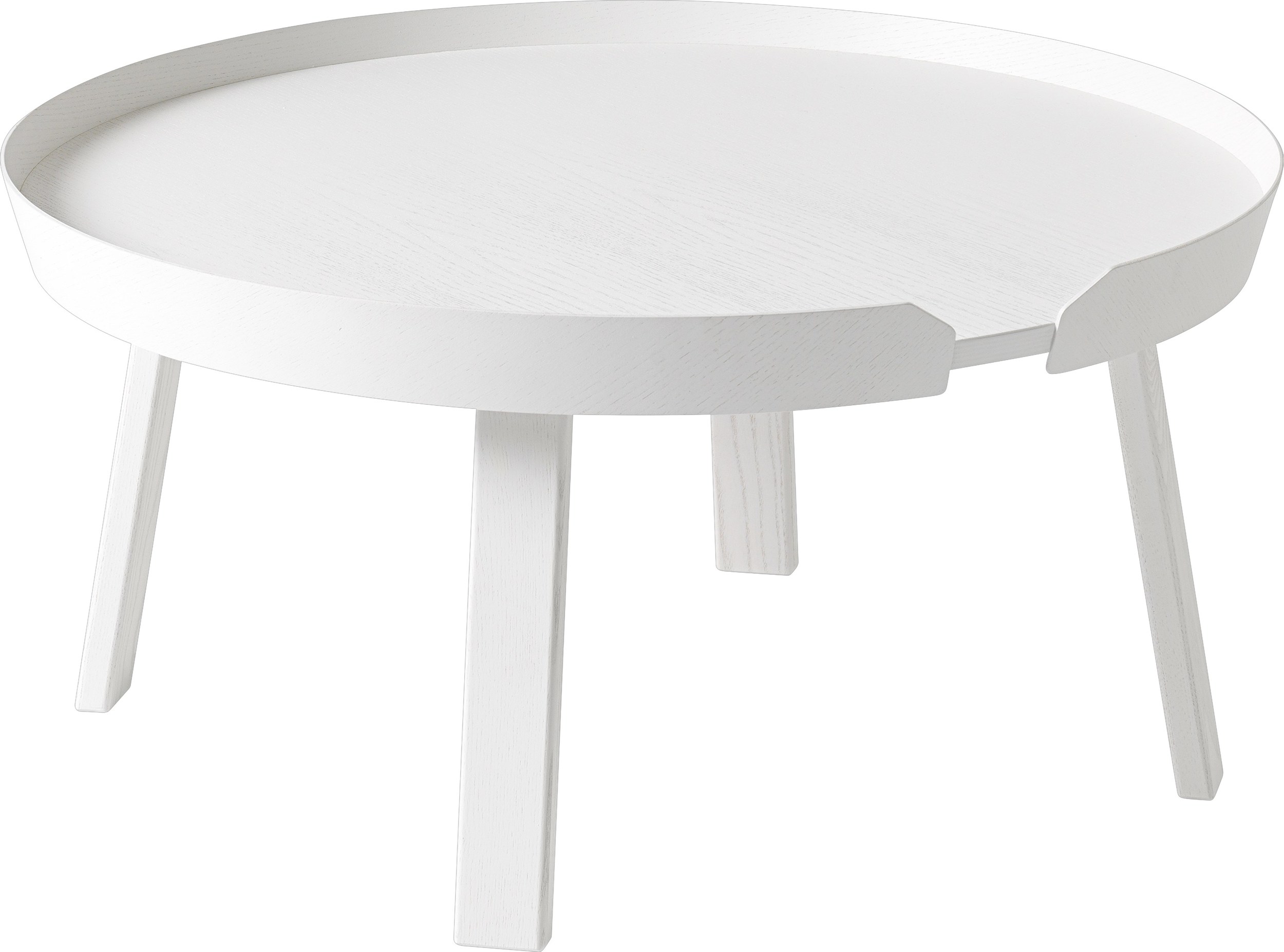 Stolik kawowy Around L biały