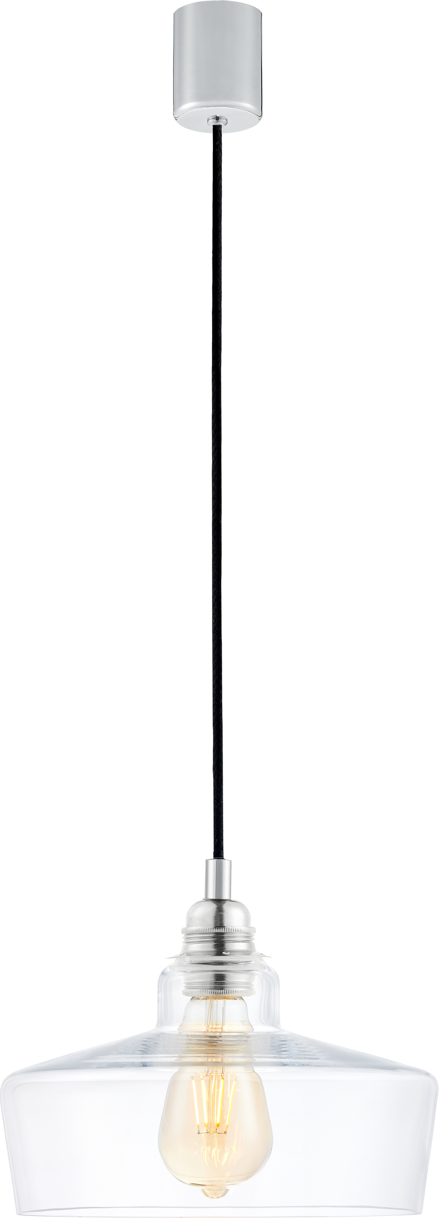 Lampa wisząca Longis III czarna