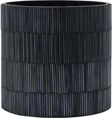 Świecznik na tealighty Gara 10 cm czarny