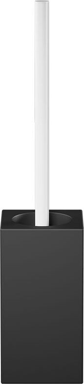 Szczotka do WC Porzellan kwadratowa czarno-biała