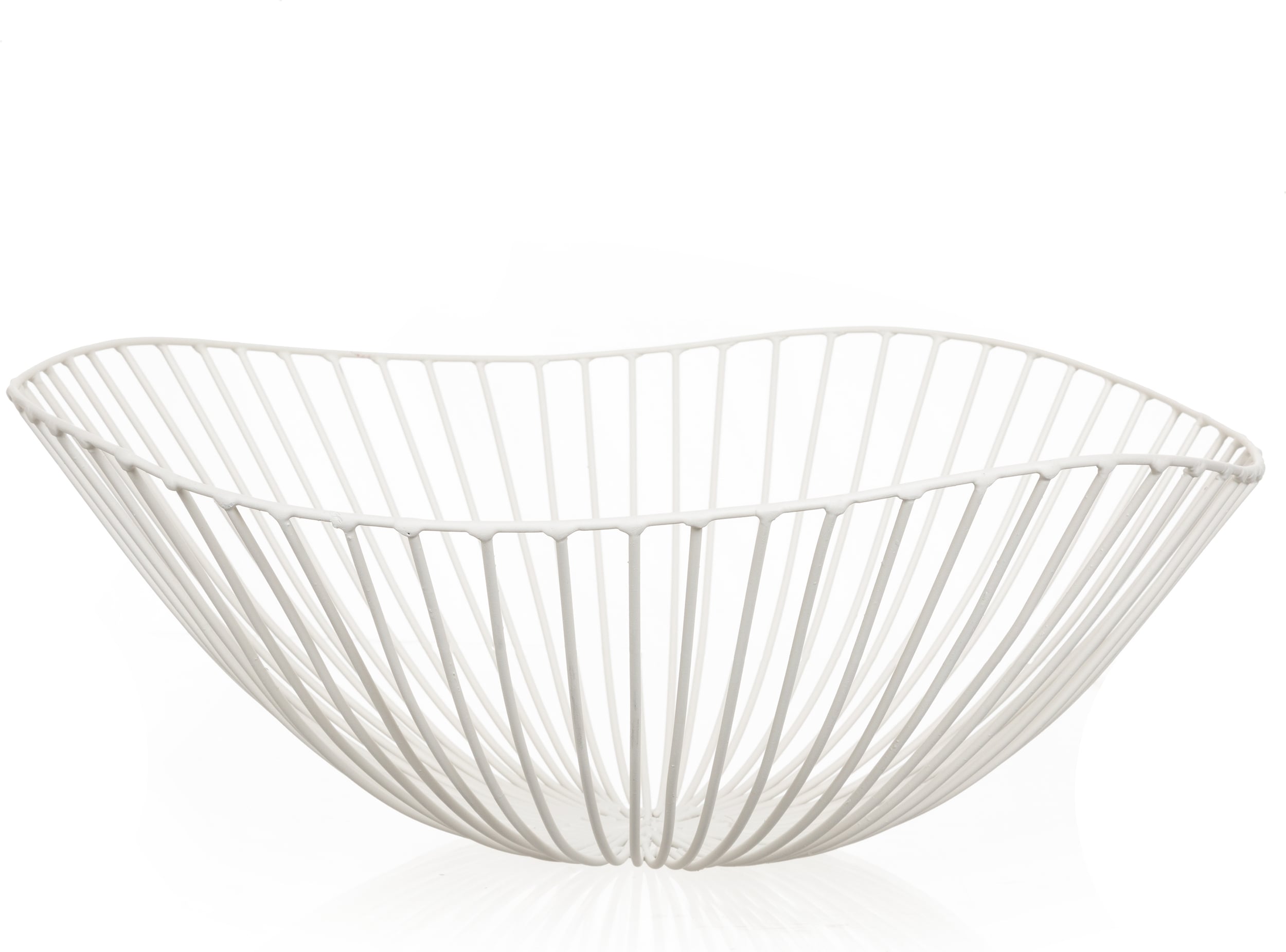 Kosz na owoce Cesira 39 cm biały