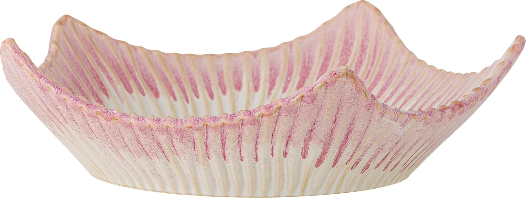 Miseczka dekoracyjna Floral 28 cm różowa