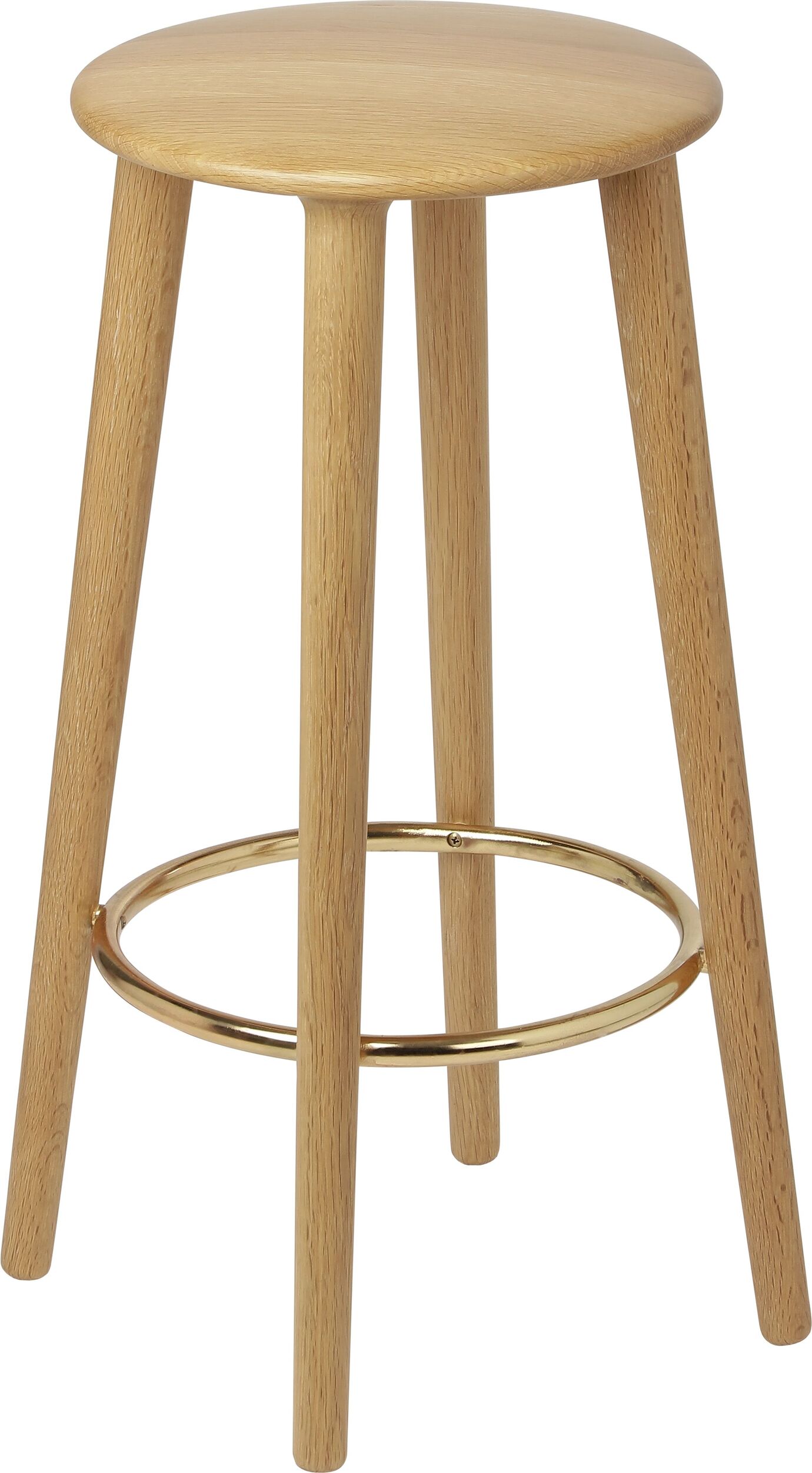 Stołek The Socialite 67,5 cm naturalny dąb