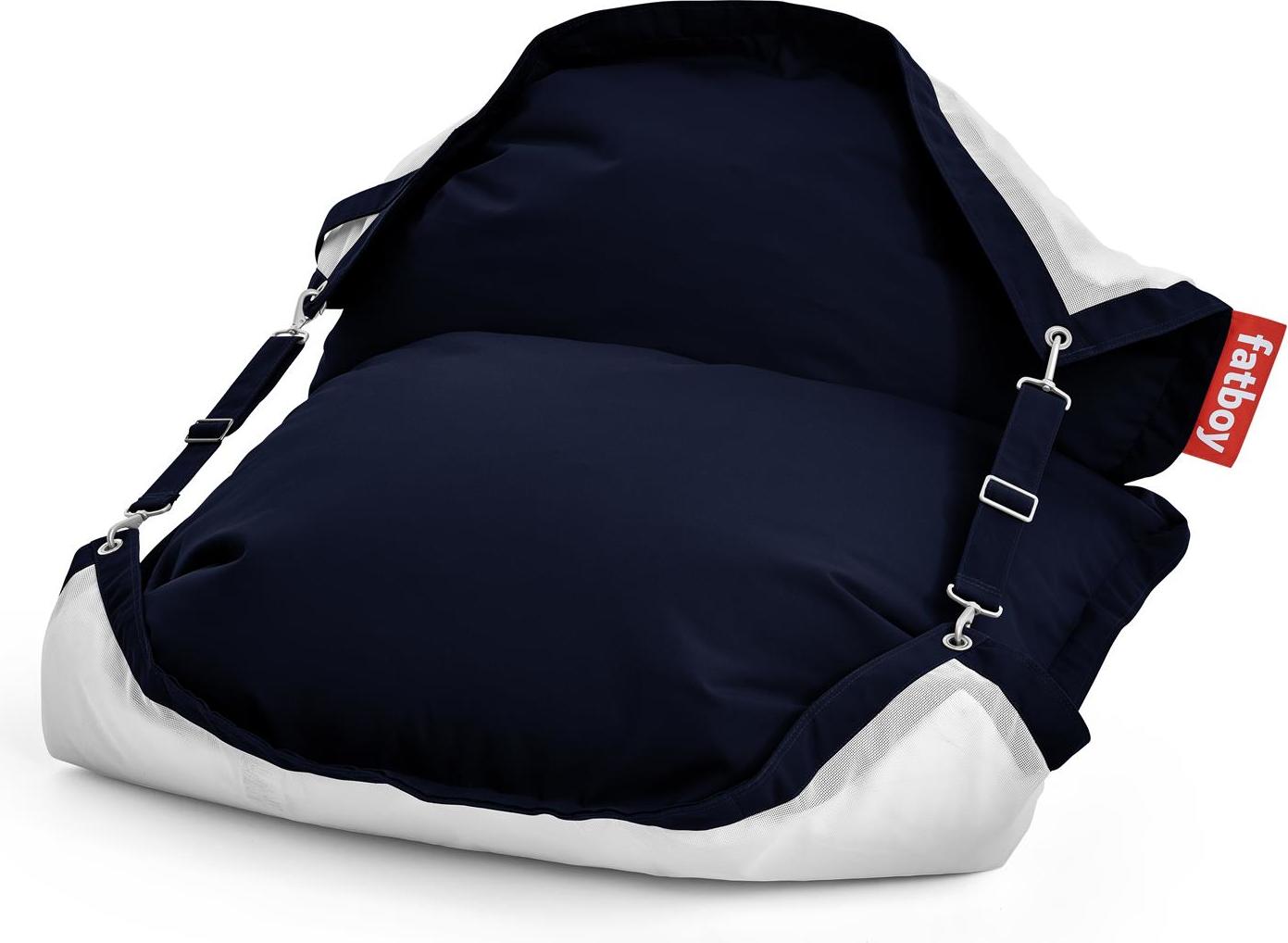 Puf i materac do pływania Original Floatzac granatowy