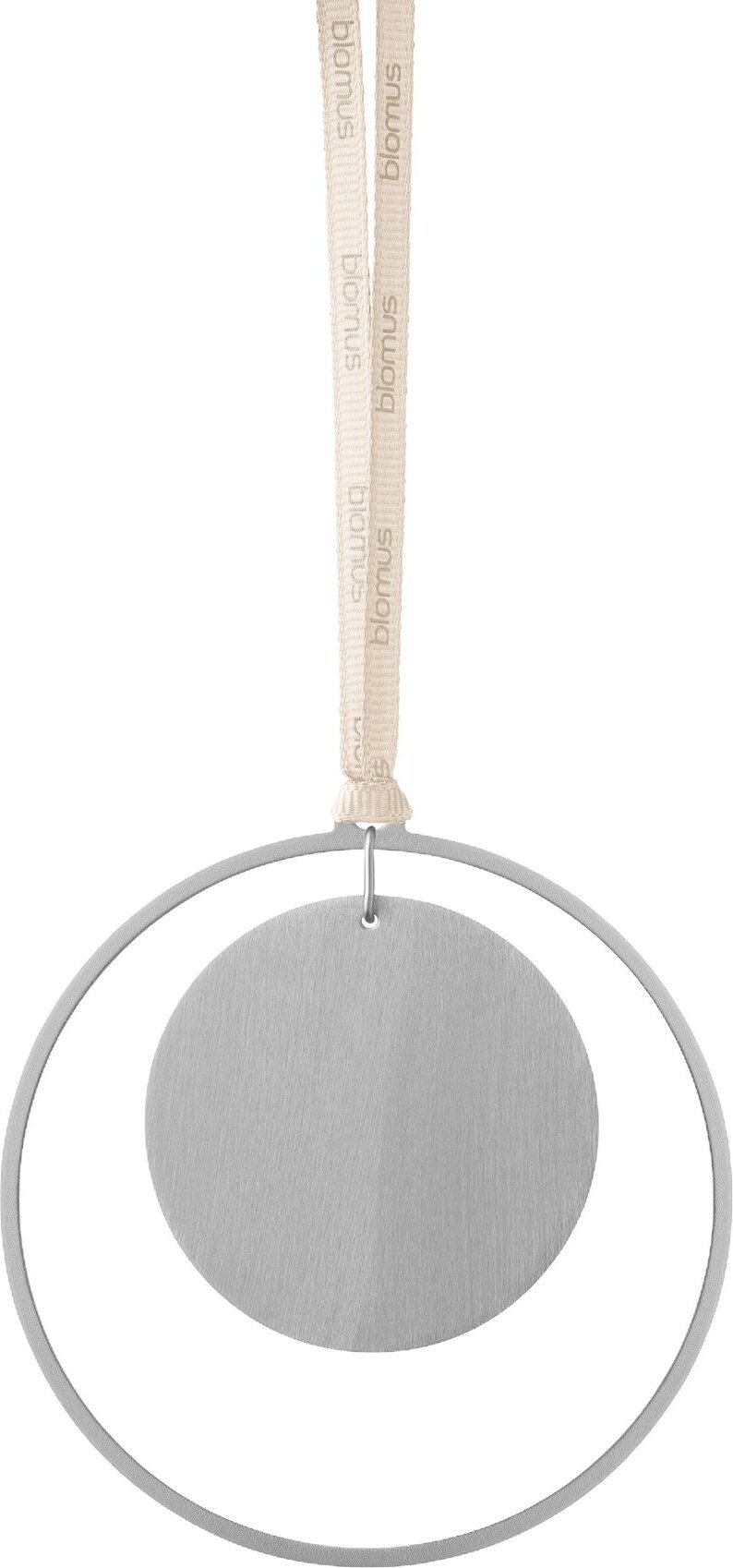 Ozdoby choinkowe Kitai w koła srebrne 4 szt.