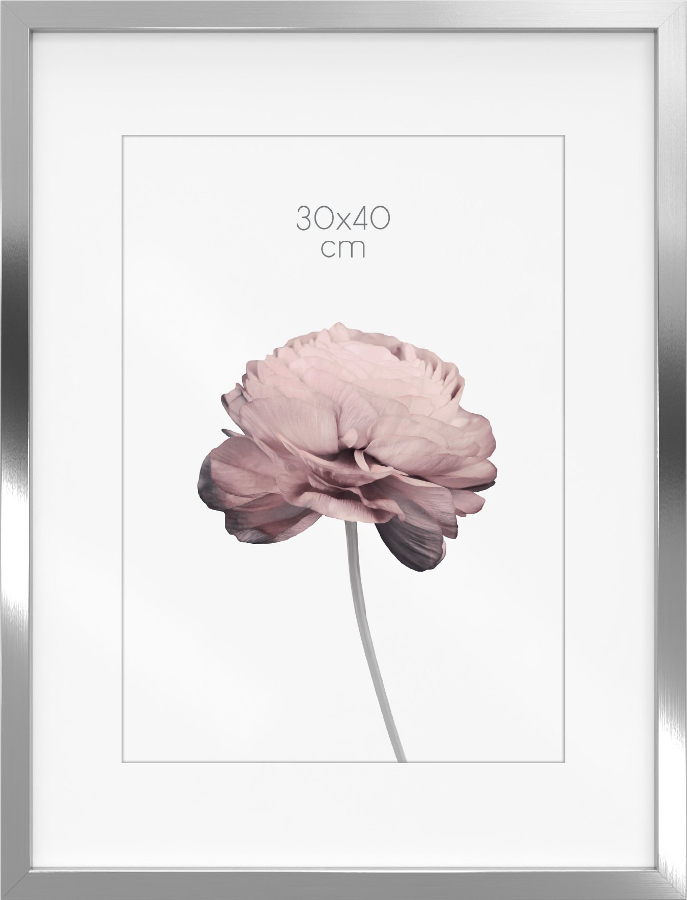 Ramka na zdjęcia Prague 30 x 40 cm srebrna