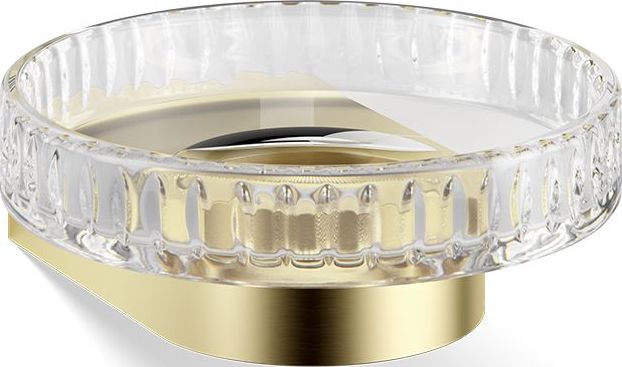 Mydelniczka Century karbowana złoty mat ścienna