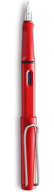 Pióro wieczne Safari F czerwone