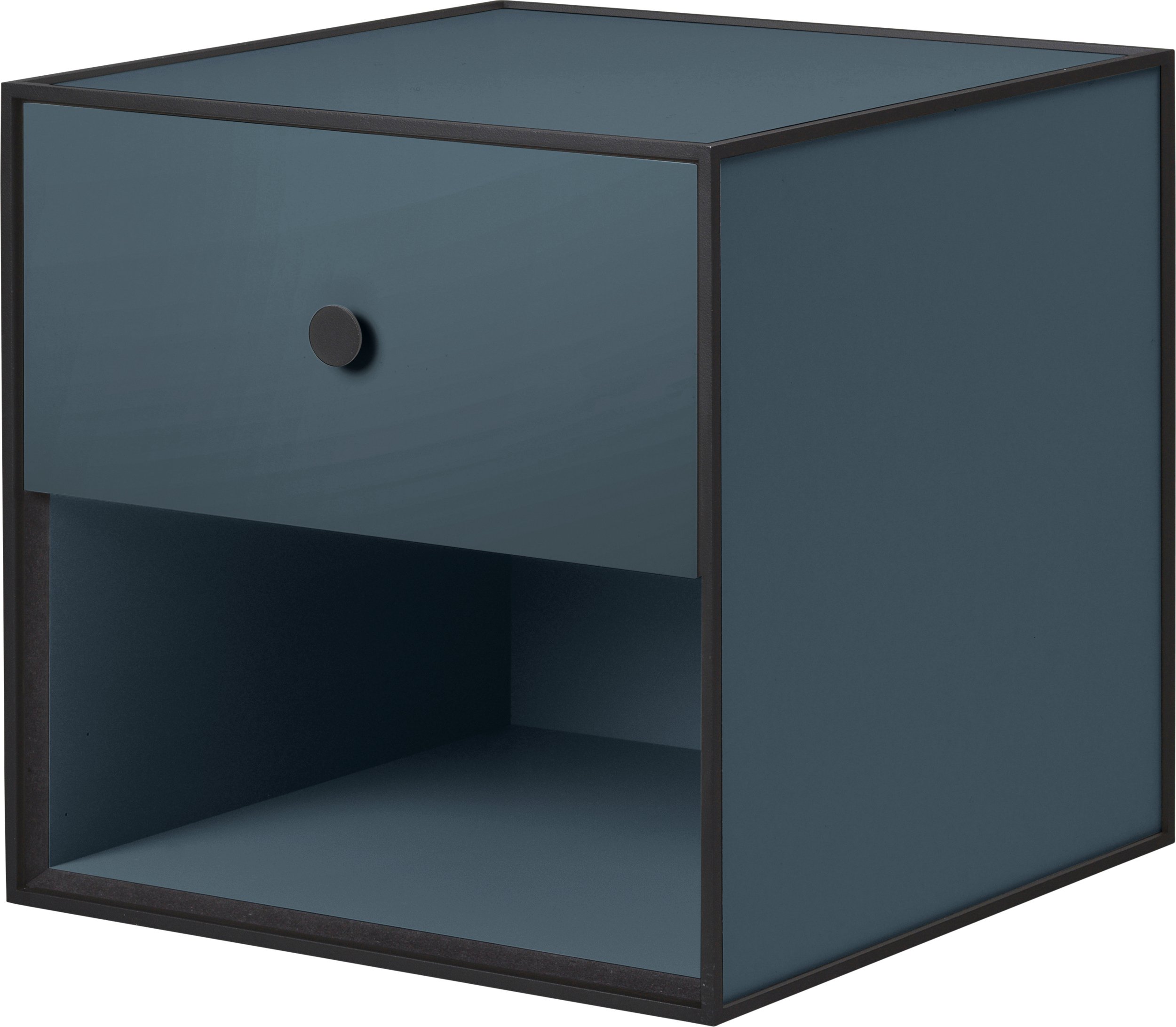 Szafka Frame 35 ciemnoturkusowa z szufladą