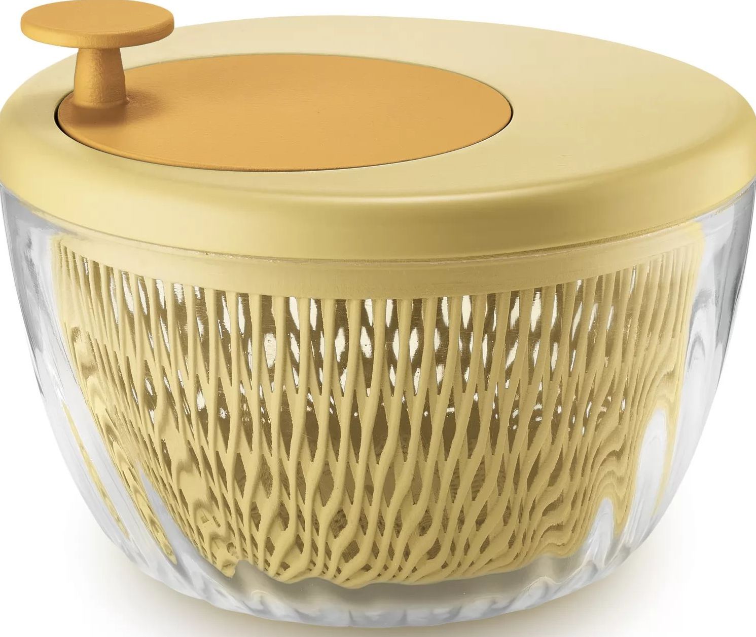 Suszarka do sałaty Kitchen Active Design 26 cm żółta