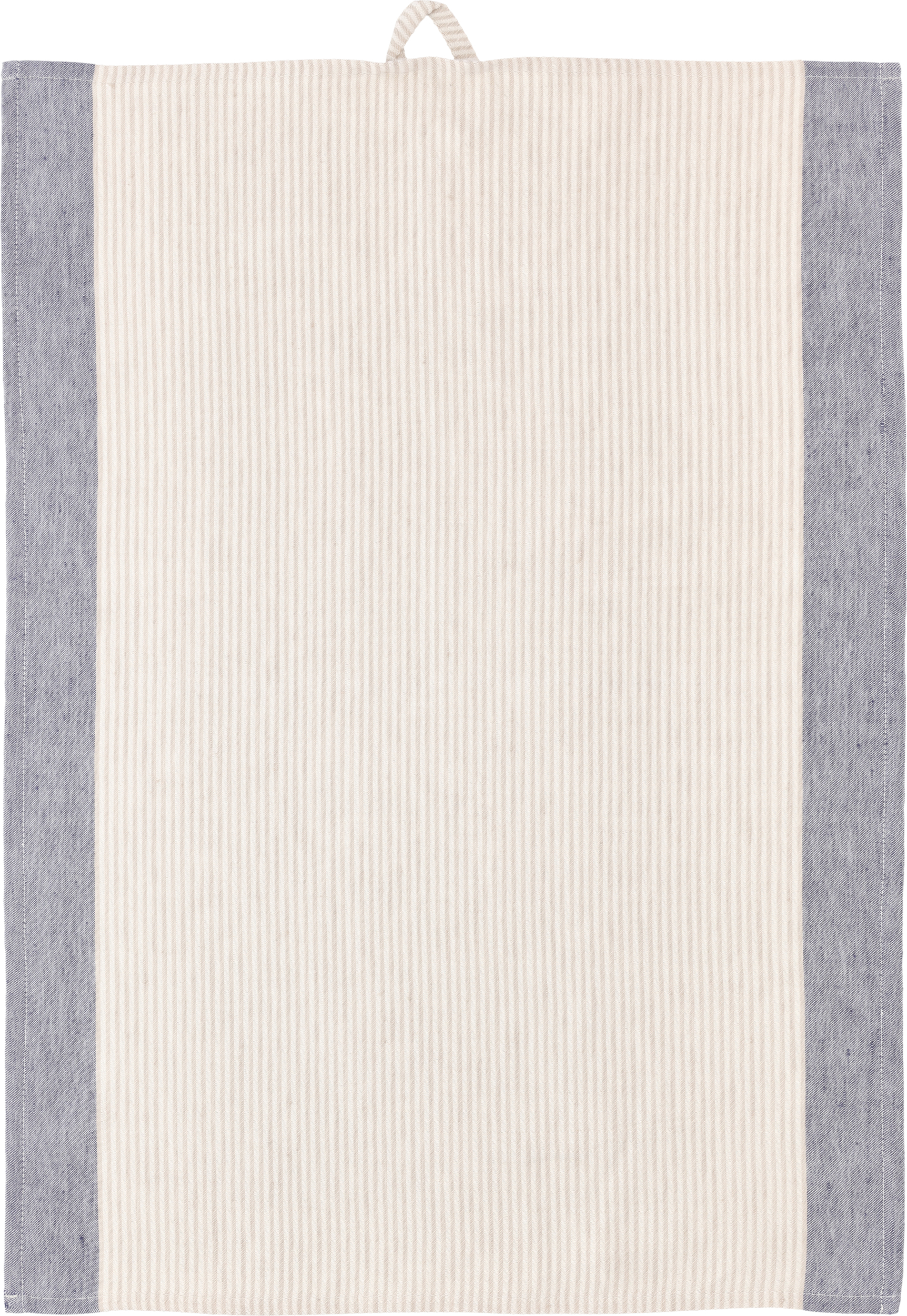 Ścierka kuchenna Statement w paski 50 x 70 cm niebieska