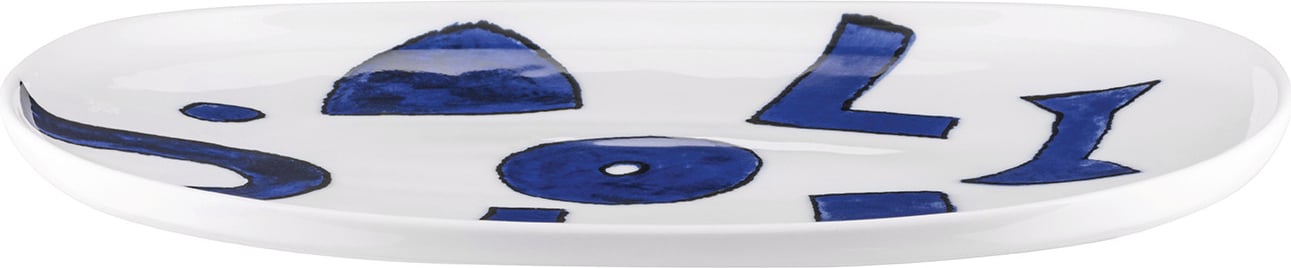Talerz do serwowania Itsumo Yunoki owalny 25 cm
