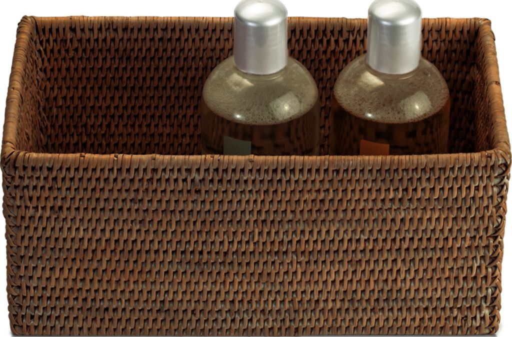 Pojemnik łazienkowy Basket 31 cm ciemny