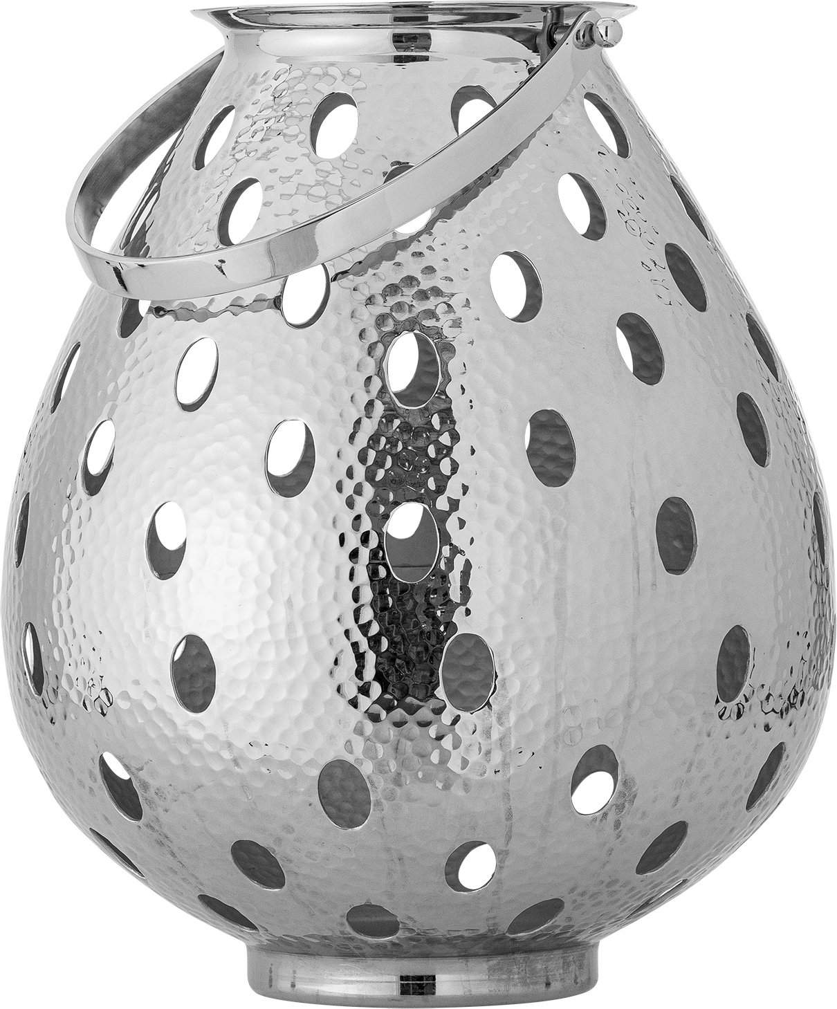 Lampion Maika 40 cm srebrny