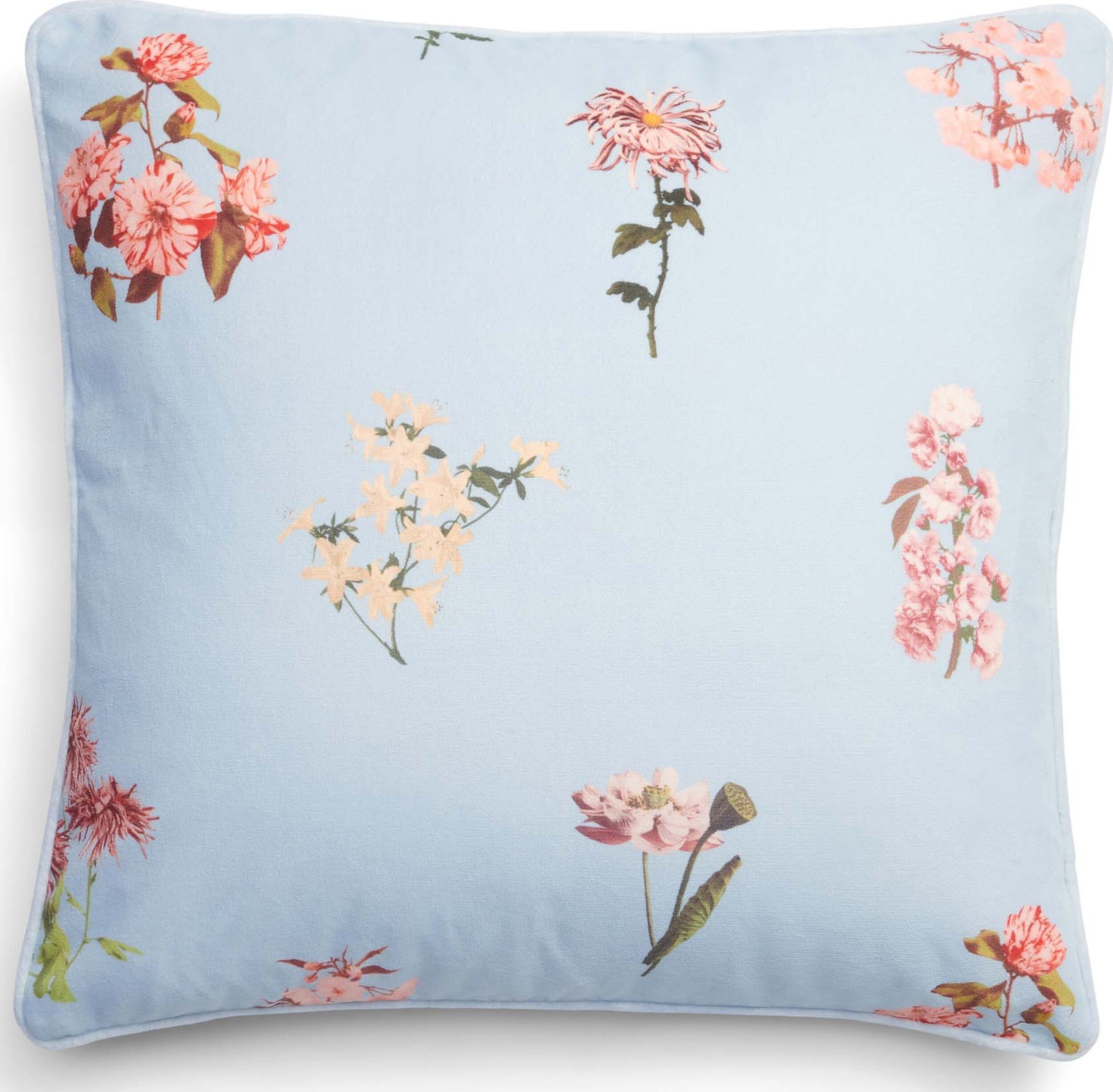 Poduszka dekoracyjna Annebella 50 x 50 cm niebieska