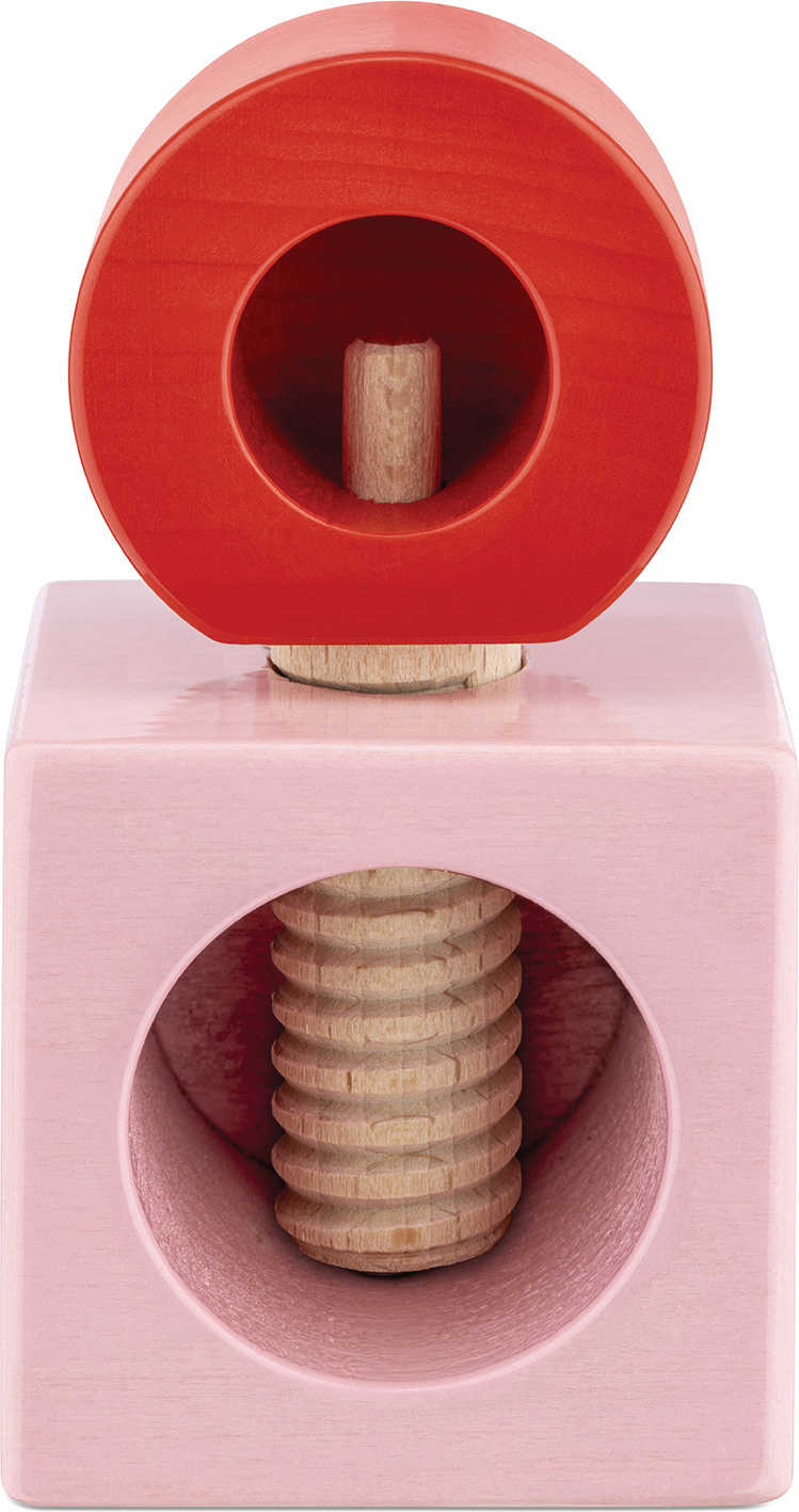 Dziadek do orzechów Twerg czerwono-różowy