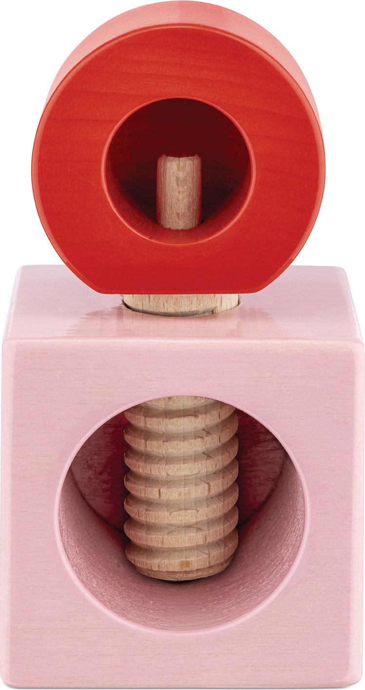 Dziadek do orzechów Twerg czerwono-różowy