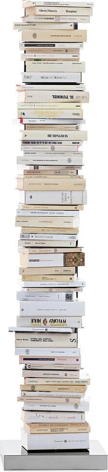 Regał Ptolomeo 160 cm srebrny