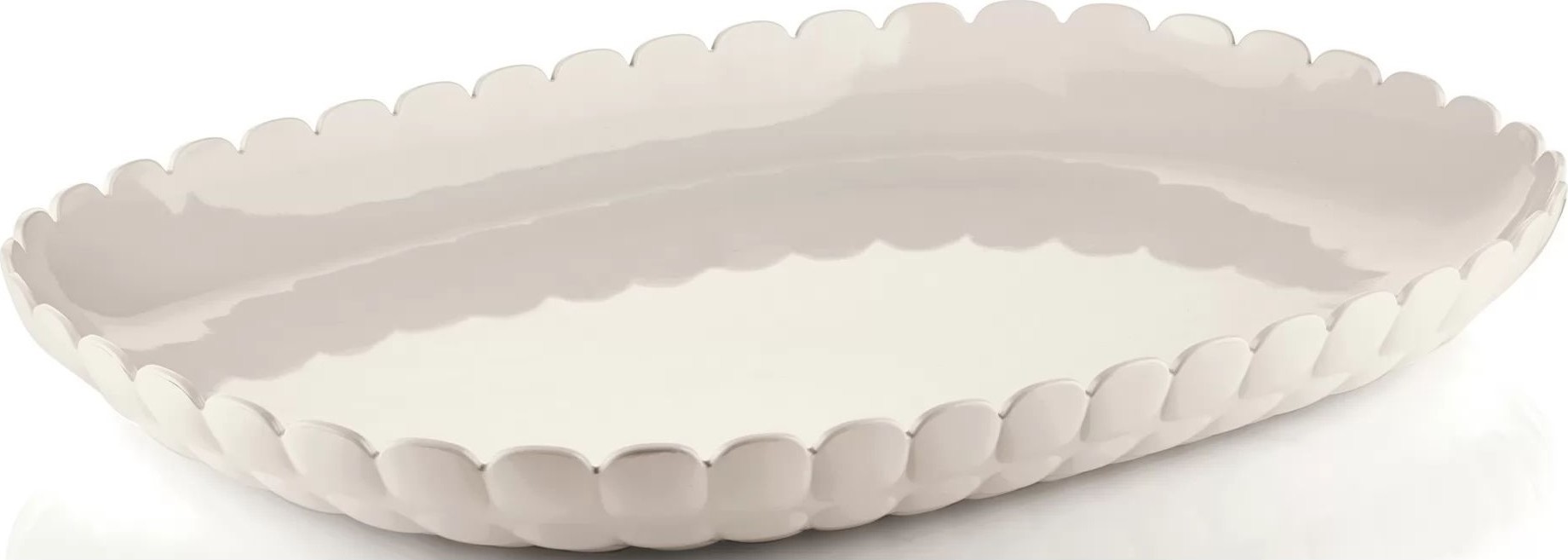 Półmisek Tiffany L mlecznobiały