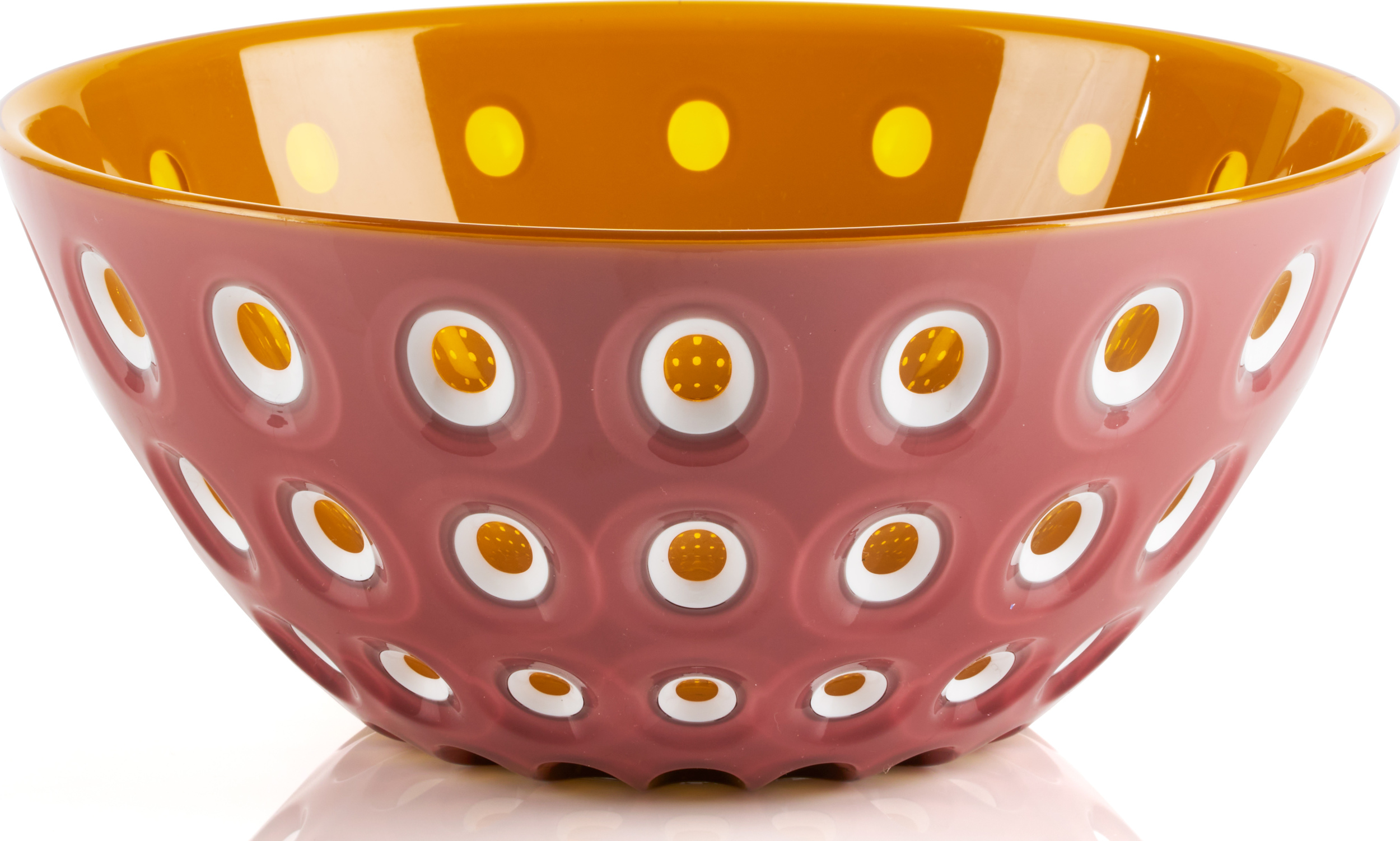 Miska Le Murrine 25 cm pomarańczowo-czerwona