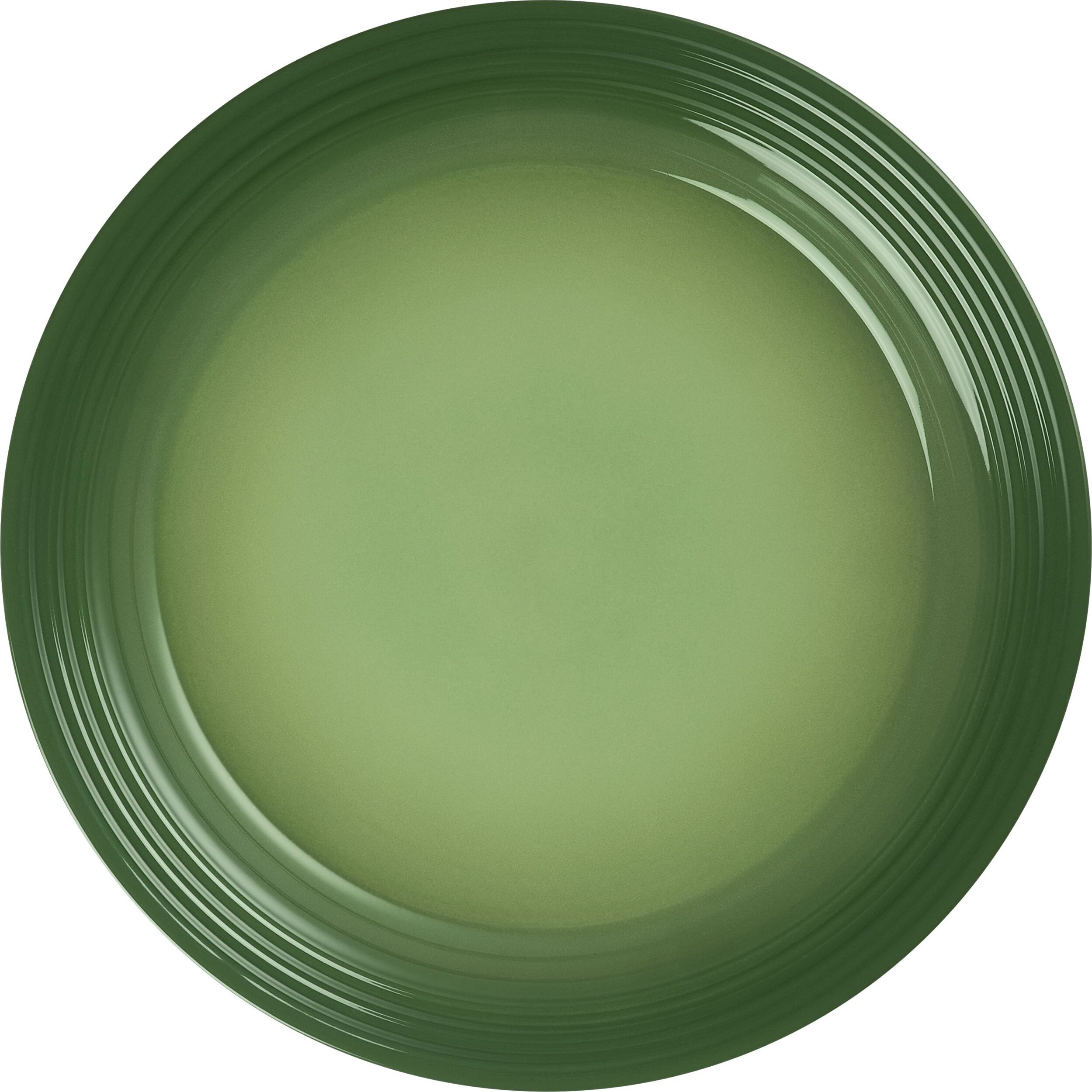 Talerz obiadowy Le Creuset 27 cm zieleń bambusowa