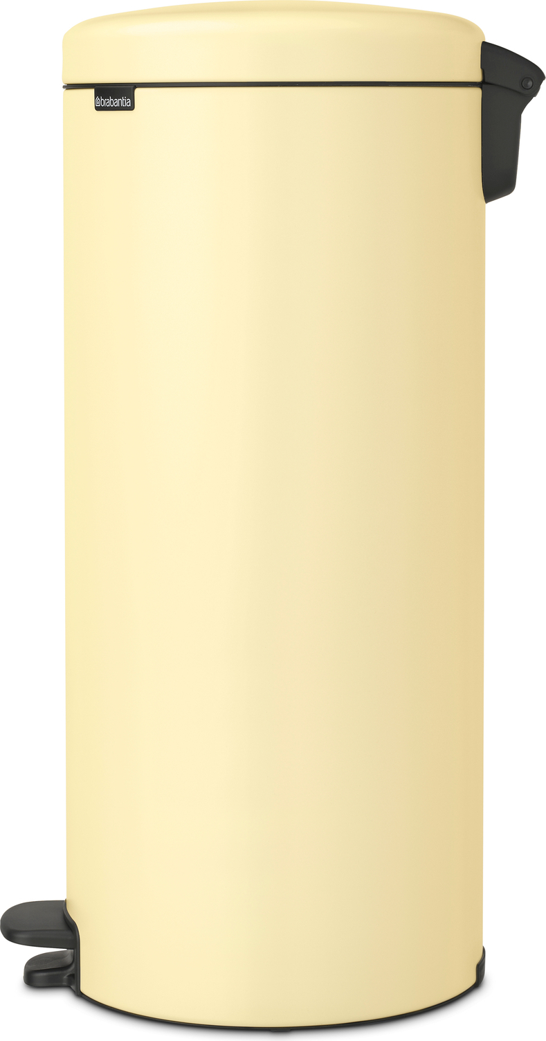 Kosz na śmieci pedałowy NewIcon 30 l jasnożółty