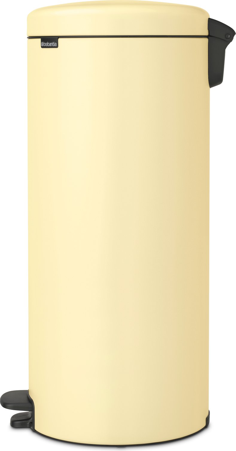 Kosz na śmieci pedałowy NewIcon 30 l jasnożółty